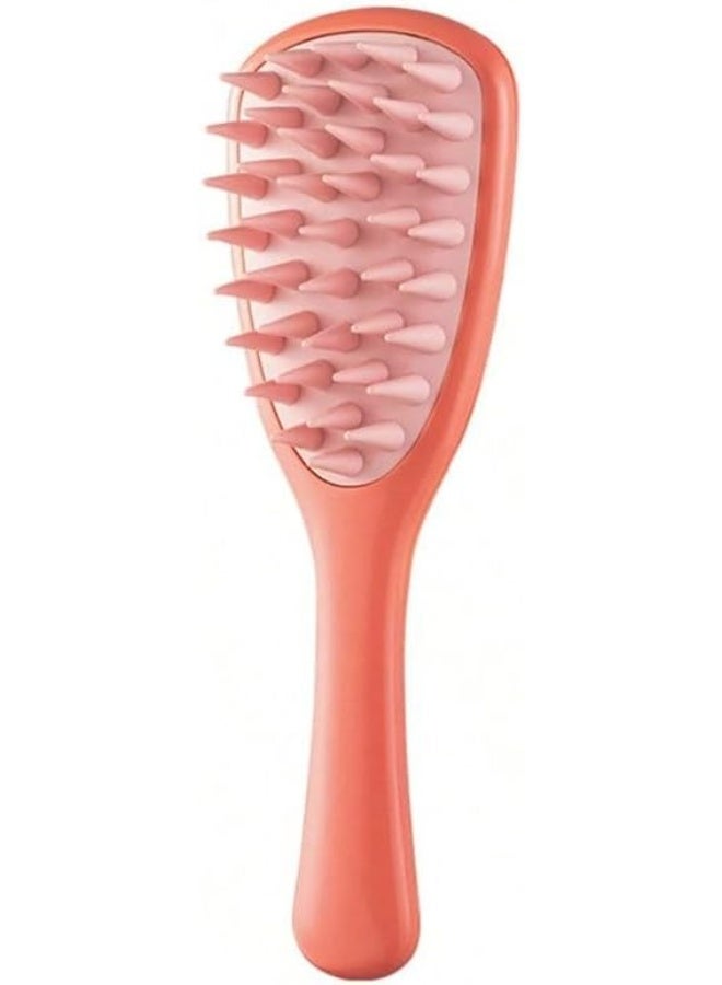 Silicone Soft Scalp Massage & Exfoliating Brush – Anti-Dandruff Deep Cleaning Shampoo Brush for Wet and Dry Hair, Improves Blood Circulation (Random Color) - Image 1