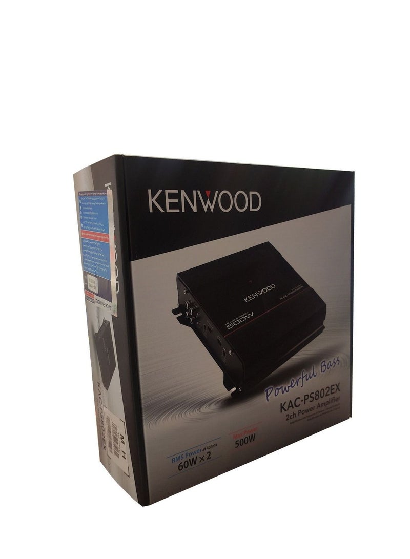 كينوود جى ام كينوود 2 مخرج 500 وات KAC-PS802EX - Image 2