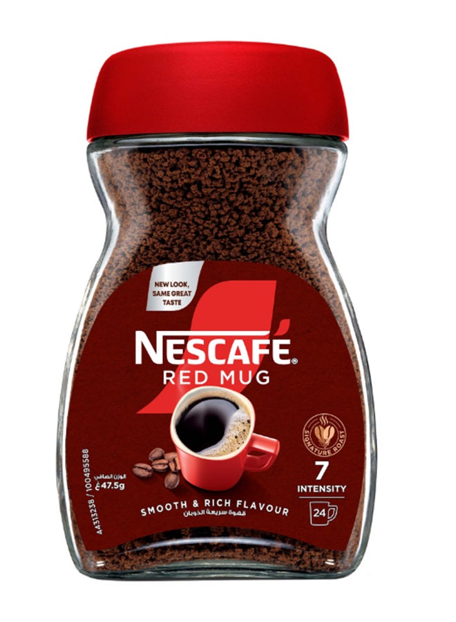 Nescafe Red Mug Instant Coffee Jar 47.5grams - Image 5