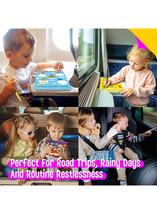 SpriteGru 31 Dry Erase Activities Book, Reusable & Erasable Game Pad, Explore and Find, Maze Matching TIC-TAC-Toe Dot to Dot Educational On The Go Toy and Learning Tool for Road Trip Airplane Travel - Image 4