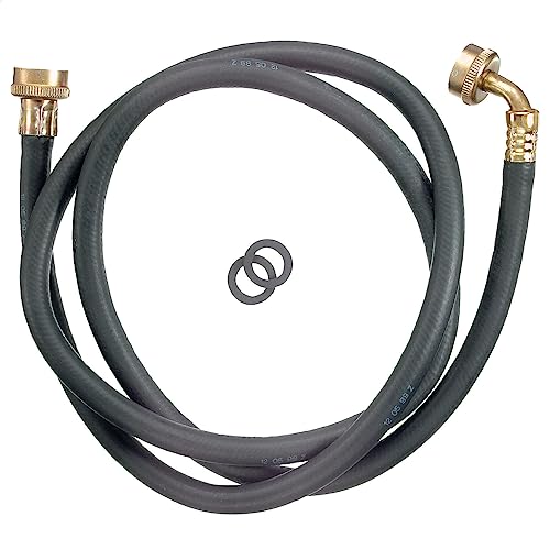 Plumb Pak Keeney PP850-2 Washing Machine Hose 3/4" Fem, 6', Black - Image 2