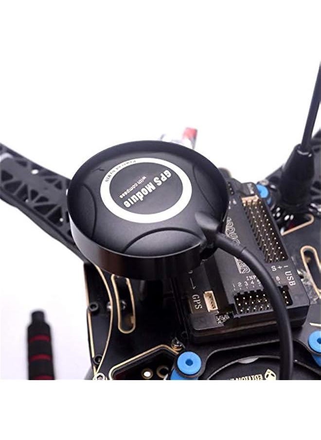 Arabest - M8N GPS Module Built-in Compass with GPS Antenna Mount for APM 2.6 APM 2.8 Pixhawk Flight Controller - Image 1