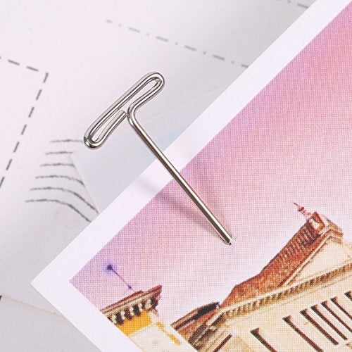 Bememo 70 Pieces Wig Making Pins Needles Set, T Pins and C Curved Hair Weave Needles for Wig Making, Blocking Knitting, Modelling and Crafts - Image 5