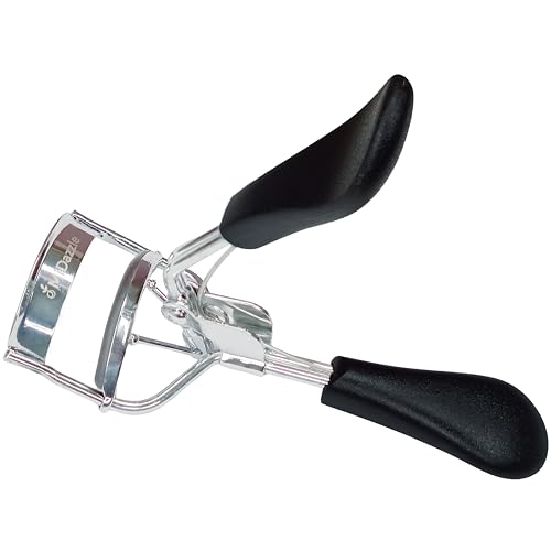 Omidazzle Midazzle Premium Eyelash Curler For Women - Suitable for all eye shapes | Offers Perfect Curls | Comfortable to Hold | Elegant Design | An Eye Makeup Tool Comes with silicon base - Black (MIEL3101) - Image 1