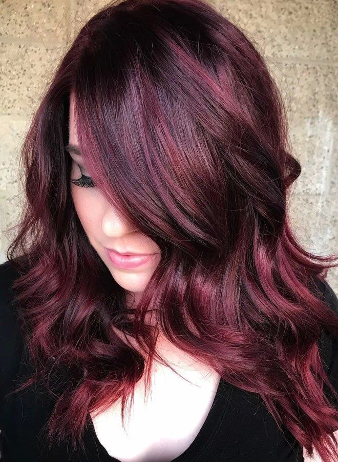 Revlon صبغة الشعر الدائمة الجميلة من كولور سيلك 34 بورجندي عميق - Image 2