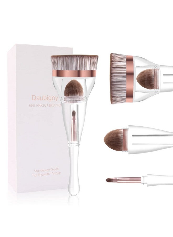 Daubigny Foundation Brush Daubigny Perfect Makeup Brush For Face Blush Liquid Powder Foundation Brush For Blending Liquid Cream Or Flawless Powder Cosmetics With Great Gift Case - Image 1