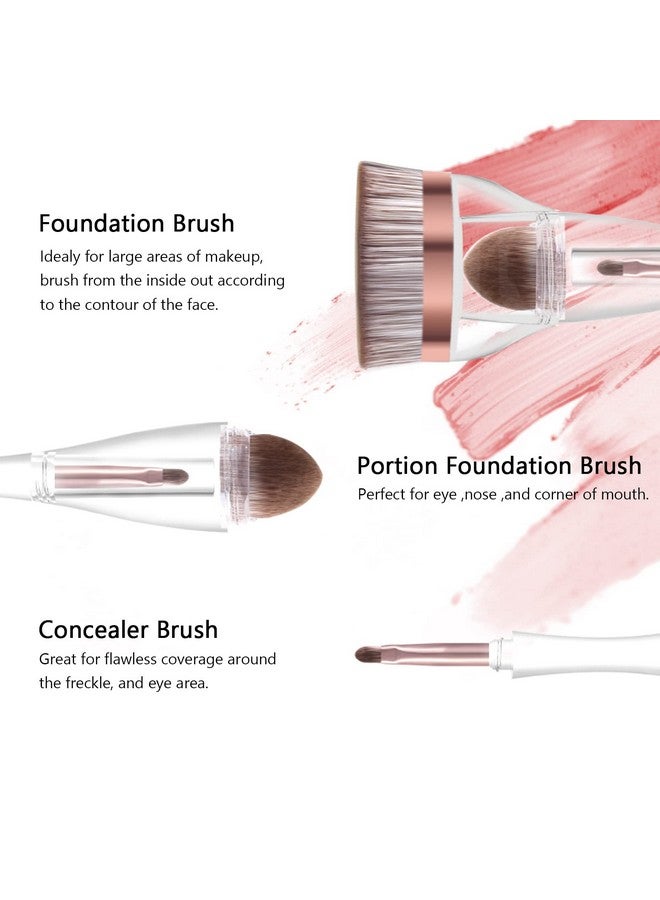 Daubigny Foundation Brush Daubigny Perfect Makeup Brush For Face Blush Liquid Powder Foundation Brush For Blending Liquid Cream Or Flawless Powder Cosmetics With Great Gift Case - Image 5