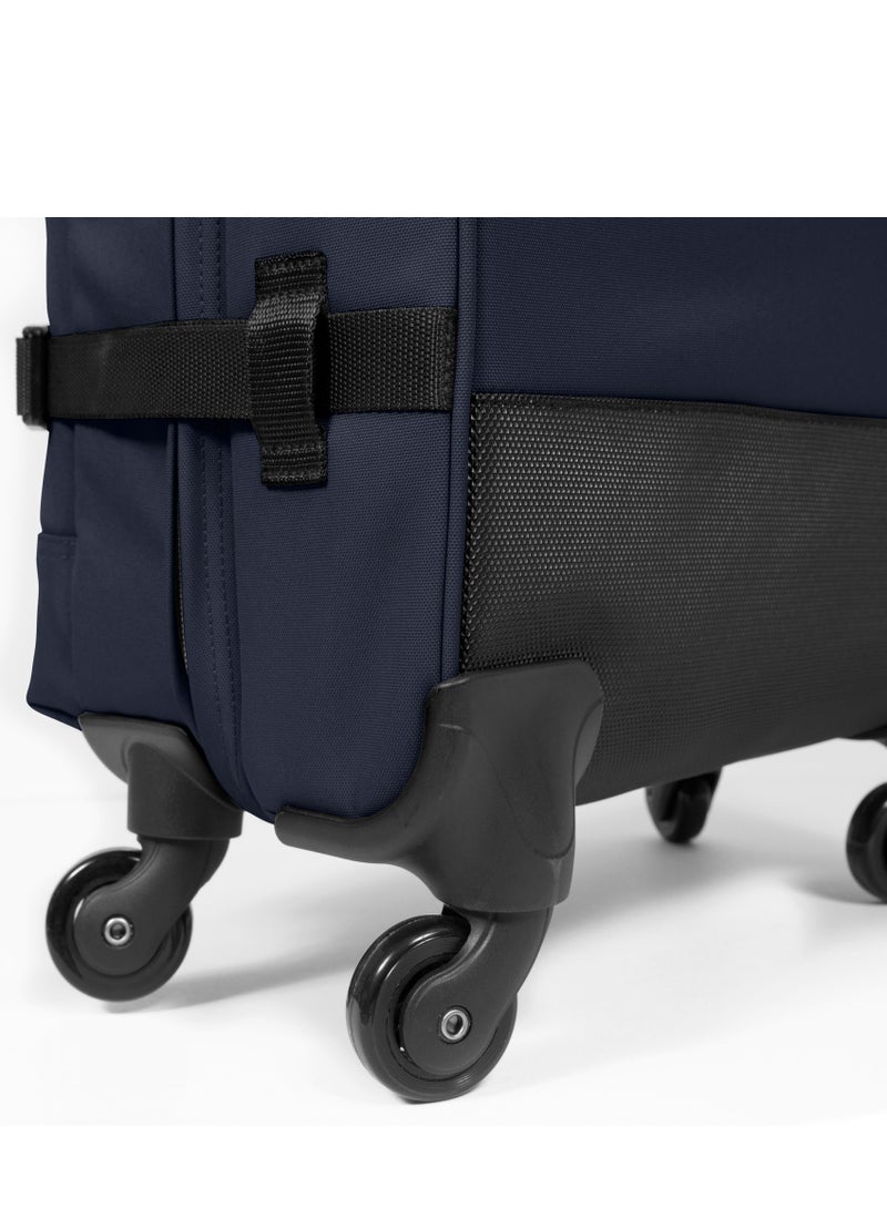 ايستباك حقيبة السفر TRANS4 S Adventure صغيرة الحجم بلون الأزرق البحري الفاتح (Ultra Marine)، مزودة بعجلات دوارة 360 درجة لسهولة الحركة والانسيابية في جميع الاتجاهات. تتميز بتصميم قوي وعصري، مثالية لرحلاتك القصيرة، وتوفر مزيجًا من العملية، المتانة، والأناقة لتجربة سفر مريحة ومنظمة - Image 4