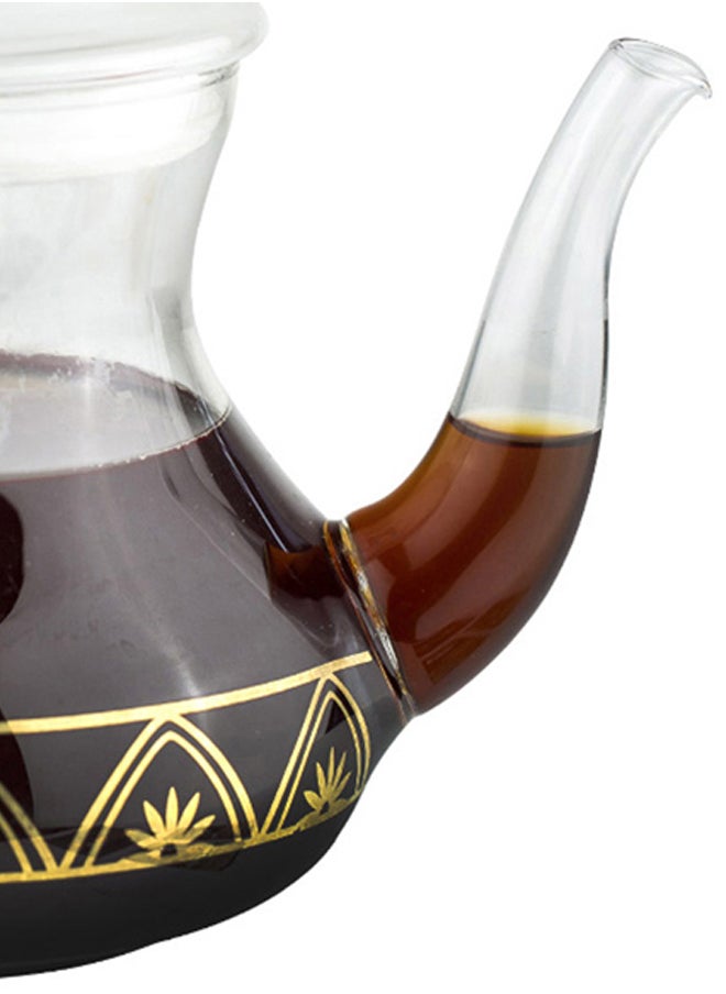 AL SANIDI Glass teapot, Teapot, Transparent , 600 ml  - Image 4