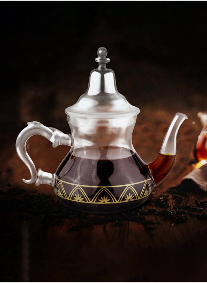 AL SANIDI Glass teapot, Teapot, Transparent , 600 ml  - Image 3