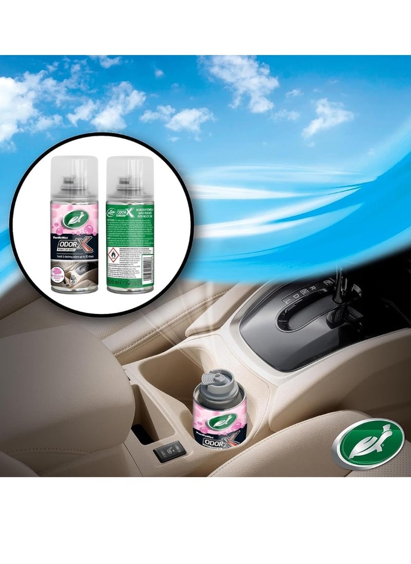 TURTLE Biki TurtleWax Made in United Kingdom ODOR-X Whole Car Blast Bubblegum Air Freshener  - Image 3
