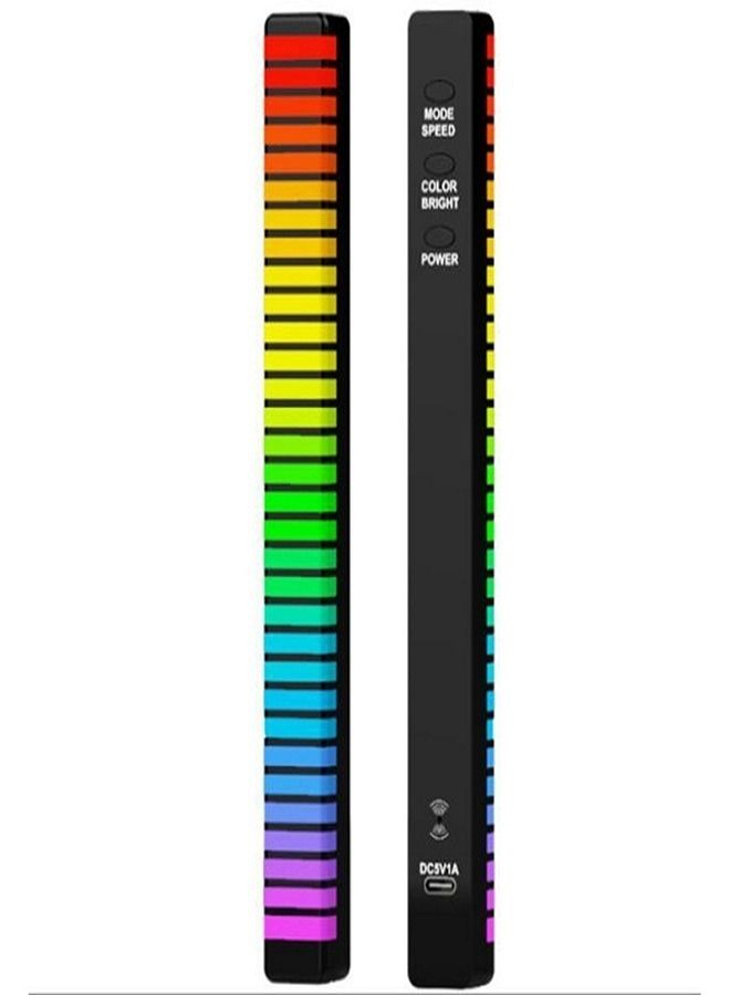 LED Sound Control Pickup Rhythm Light Multicolour  - Image 3