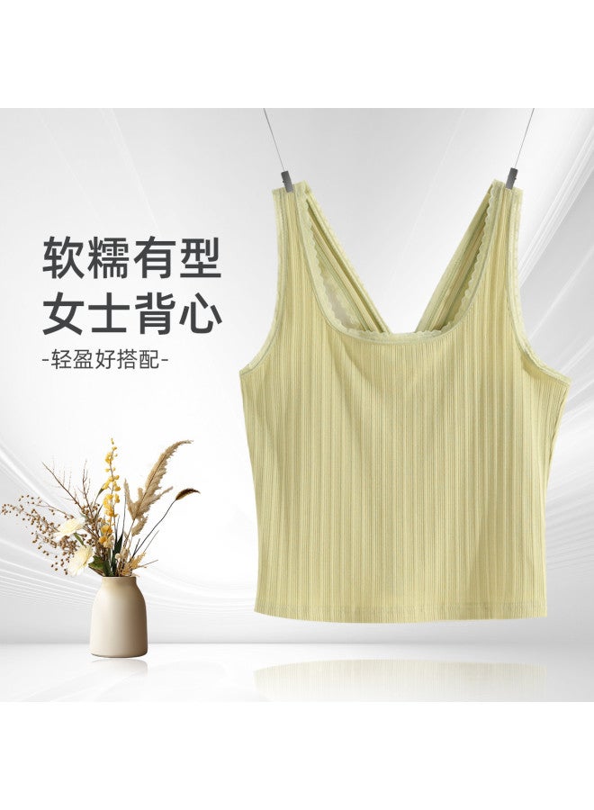 Red Bean Solid Color Sleeveless Top For Women, Lightweight Layering Staple, Comfortable Camisole, Versatile And Minimalist Women'S Blouse - Image 2