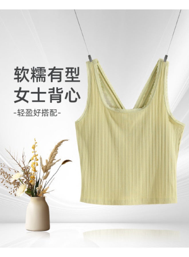 Red Bean Solid Color Sleeveless Top For Women, Lightweight Layering Staple, Comfortable Camisole, Versatile And Minimalist Women'S Blouse - Image 1