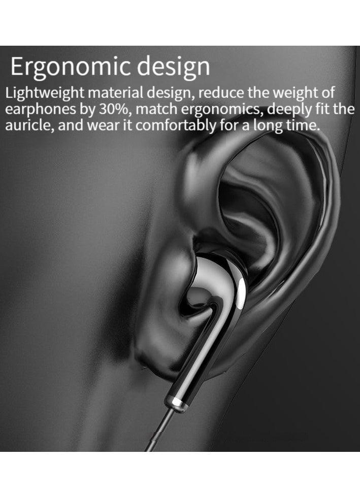 Generic New Wireless Bluetooth Sports Headphones Digital Display Hanging Neck Style Ultra-Long Battery Life Bluetooth Headphones Black  - Image 2