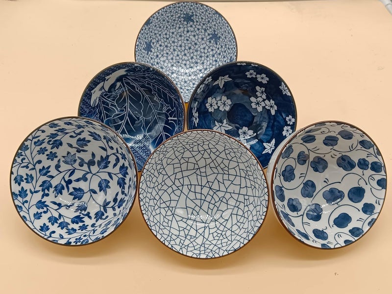 FS COOL Ceramic Snack Dessert Bowls Set Small Bowl Set for Ice Cream Nut Condiment Porcelain Side Dish Bowls for Dipping Salsa Set of 12 - Image 3