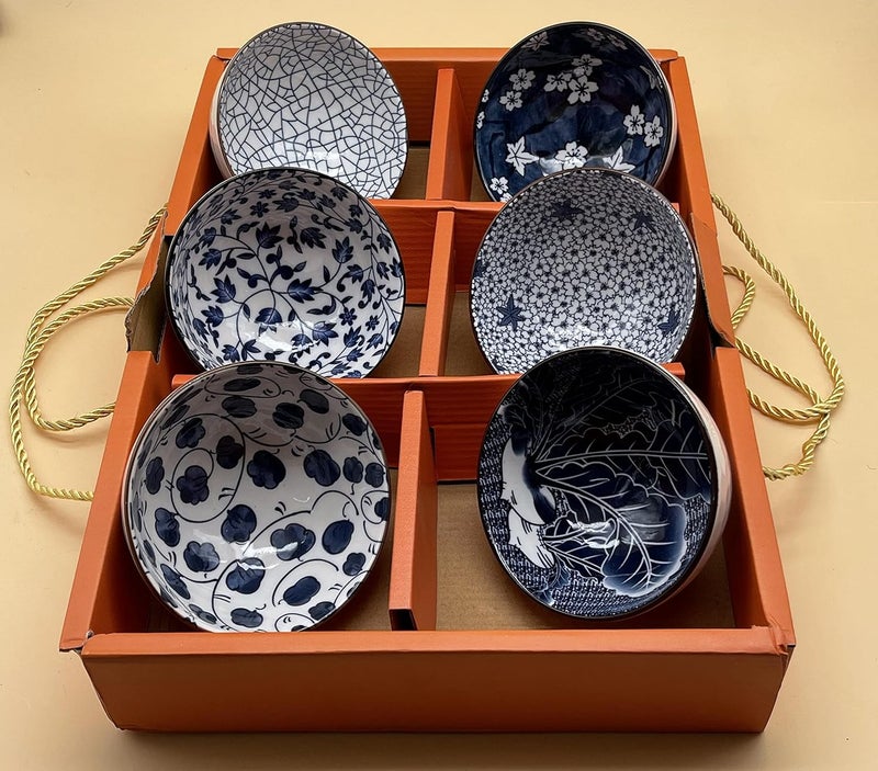 FS COOL Ceramic Snack Dessert Bowls Set Small Bowl Set for Ice Cream Nut Condiment Porcelain Side Dish Bowls for Dipping Salsa Set of 12 - Image 5