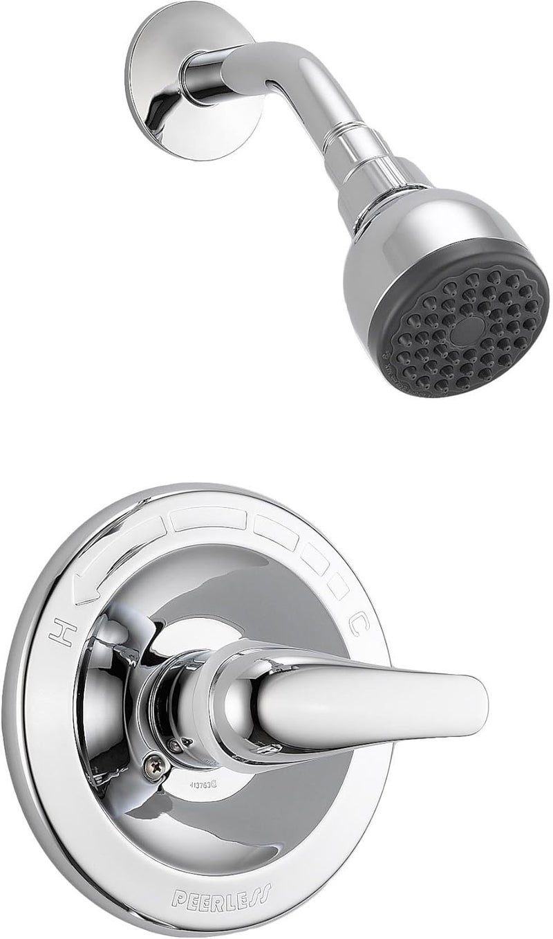 Peerless P188710 Classic Complete Shower with Combo Handles Chrome - Image 1