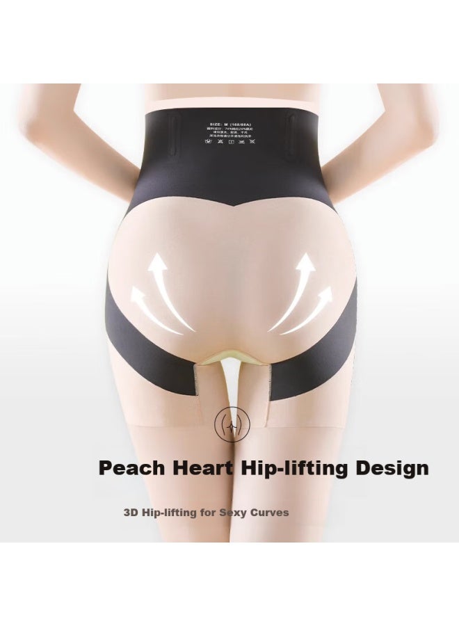 LANG SHA Langsha High Waist Tummy Control Lifting Pants Women's Shaping Pants Suspender Pants Soft Bone Anti-curling Waistband Bottoming Pants Four Seasons - Image 4