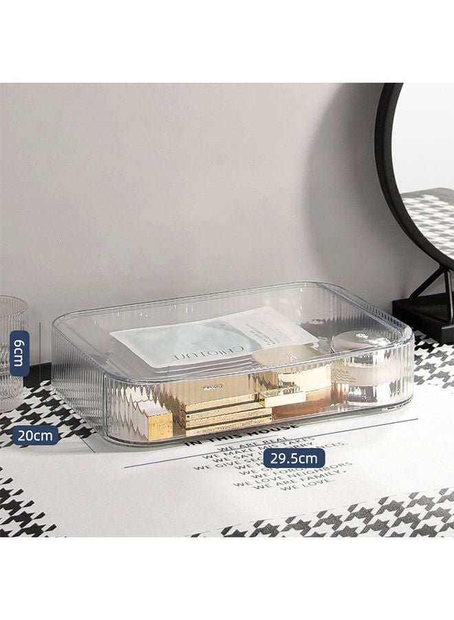 Sharpdo Makeup Organizer With Stackable Drawers,Bathroom Vanity Organizers And Storage,Ideal For Desk And Dresser Countertops,Great For Cosmetics,Skincare,Lipsticks,1 Drawer - Image 3