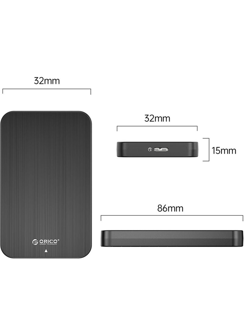 Orico - Orıco USB 3.0 Micro B 2.5” Inch Sata SSD Hard Disk Box - Image 1
