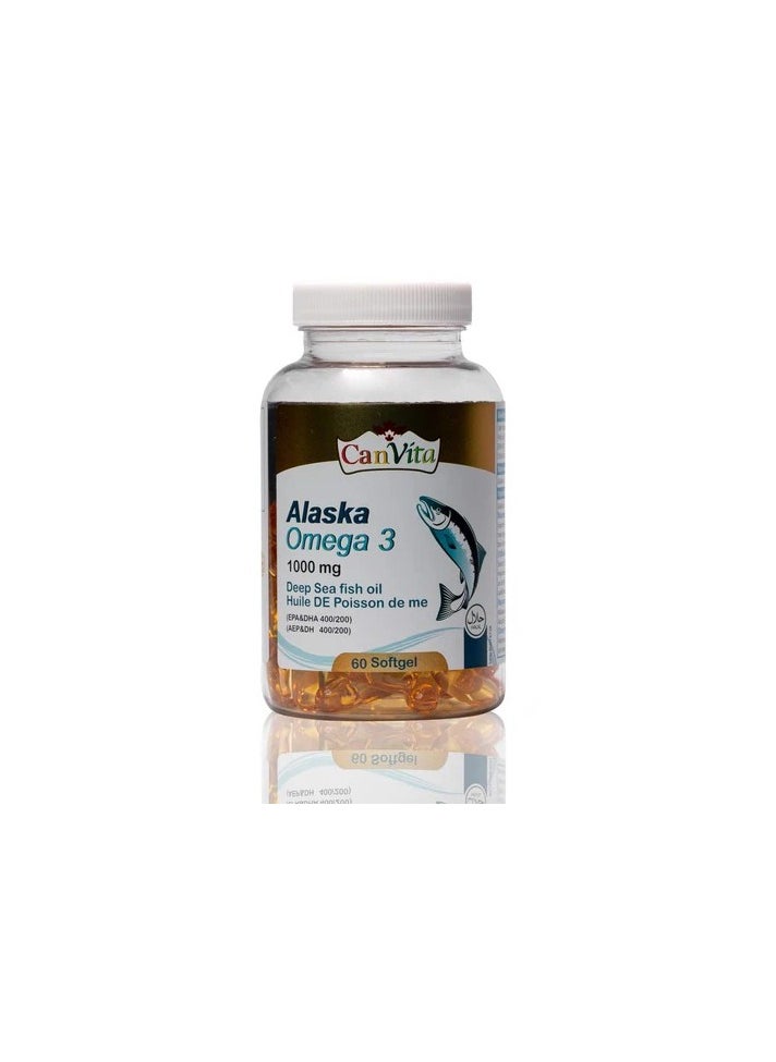 Canvita - CanVita Alaska Omega 3 1000mg Softgels 60s - Image 1