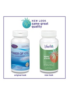 Life-flo Power Of Krill ; Antarctic Krill Oil W/Omega3S & Astaxanthin ; Immune Heart & Joint Formula ; 60Ct 30 Serv.  - Image 4