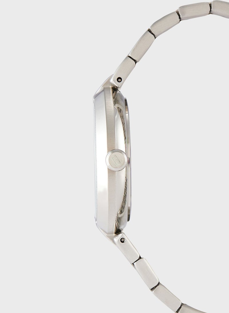 تومي هيلفيغر ساعة انالوج مزينة باحجار لامعة - Image 3