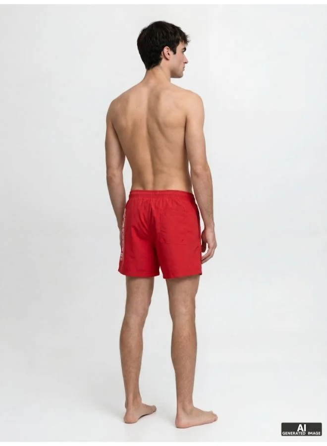JACK & JONES Logo Drawstring Swim Shorts