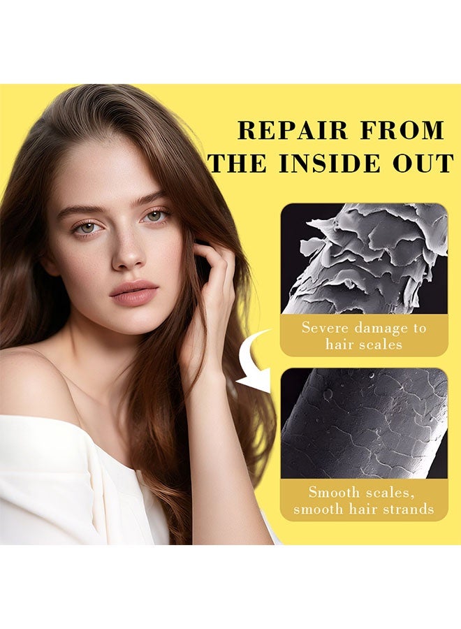 مويكا زيت الأرغان المغربي، مستخلص الأرغان المغربي للشعر والبشرة والجسم متعدد الاستخدامات، زيت أرغان إكليل الجبل للعناية بالشعر، مناسب لتغذية جذور الشعر، ترطيب، تثبيت الرطوبة وتحسين التجعد - 100 مل - Image 4