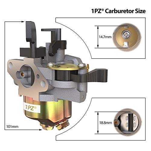 1PZ UM7-C01 Carburetor Cab w/Gaskets Set for All years Monster Moto MM-B80-AF/MM-B80-BR / MMB80B / MM-B80B 80cc 2.5 hp Four Stroke Mini Bike - Image 3