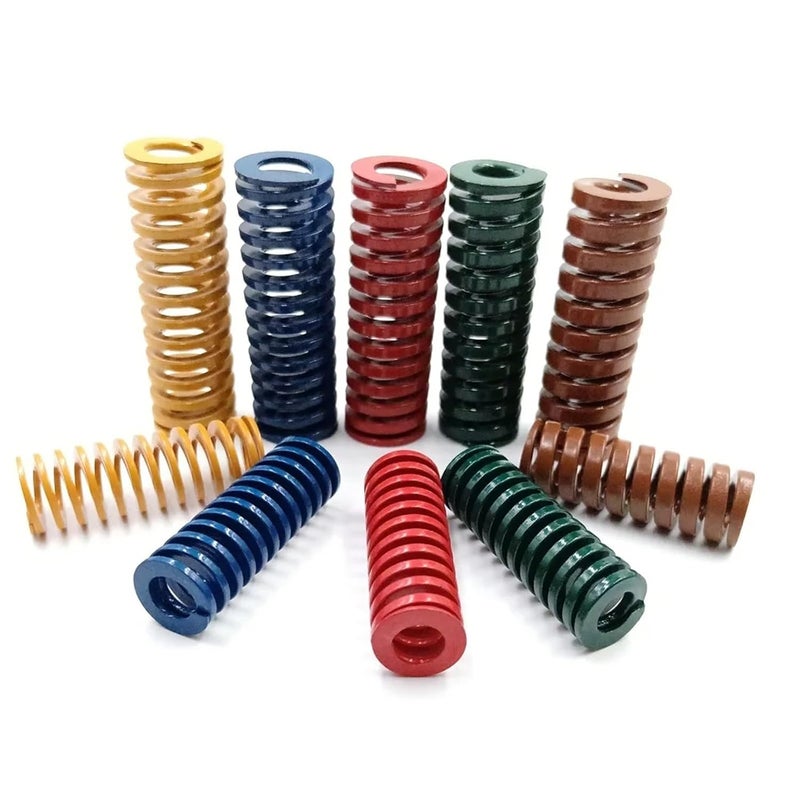 Die Spring 4PCS Mould Die Spring Spiral Stamping Compression Springs Outer Diameter20mm Inner10mm Length20-200mm(20x10x175mm,Green) - Image 2