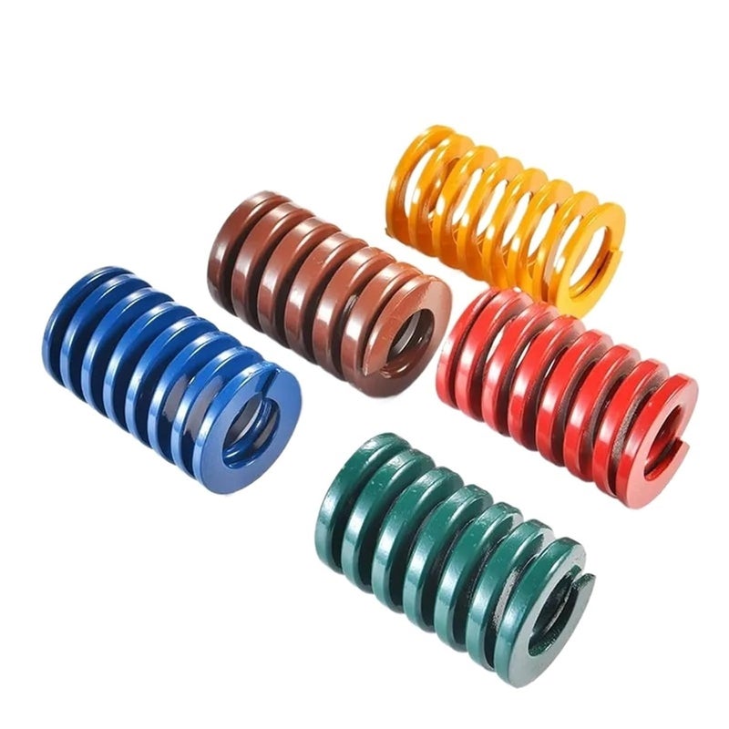 Die Spring 4PCS Mould Die Spring Spiral Stamping Compression Springs Outer Diameter20mm Inner10mm Length20-200mm(20x10x175mm,Green) - Image 3
