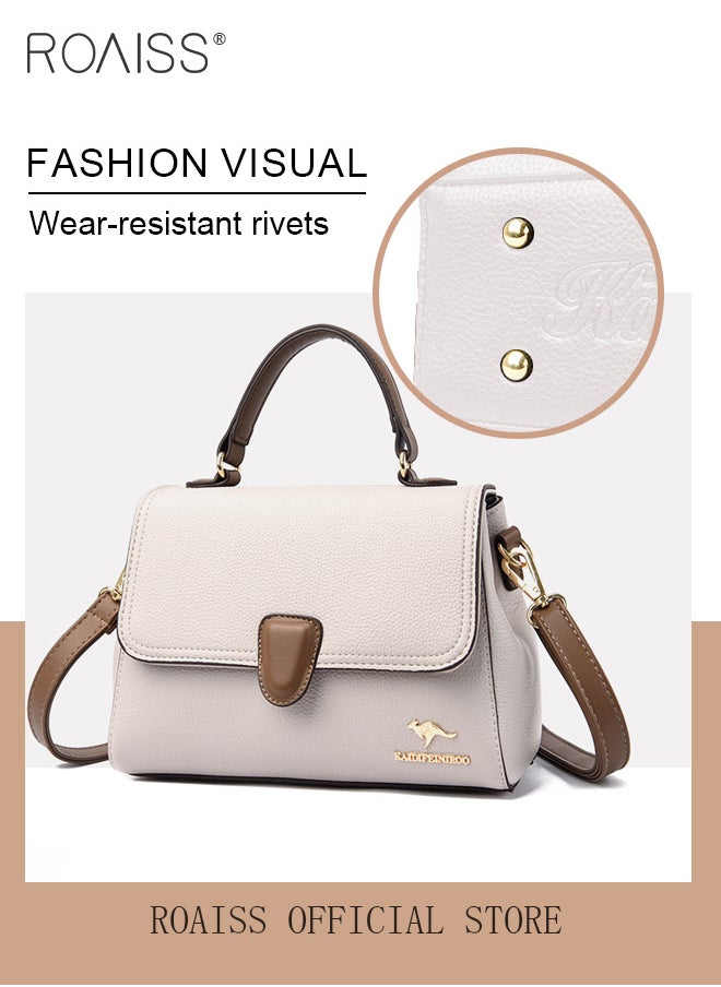roaiss - Women Shoulder Crossbody Bag Large Capacity Compact and Exquisite Women Handbag - Image 1