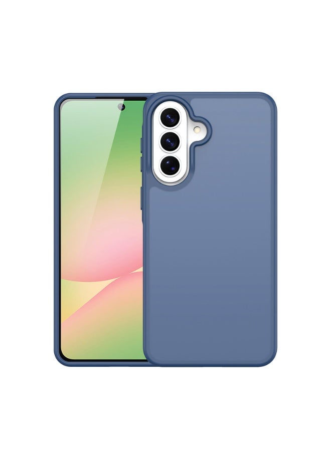 DUX DUCIS Yind Series TPU Hybrid PC Phone Case For Samsung Galaxy A37 / A36 / A56 5G (Dark Blue) - Image 1