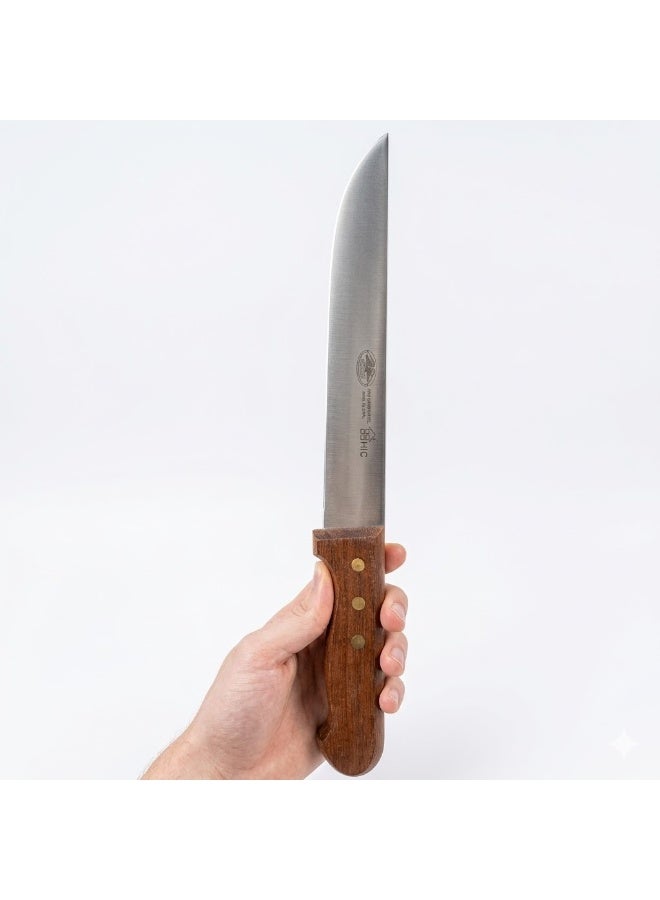 Hic 🔪 Professional Japanese 20 cm Chopping Knife – Sharp Blade with Premium Wooden Handle - Image 2