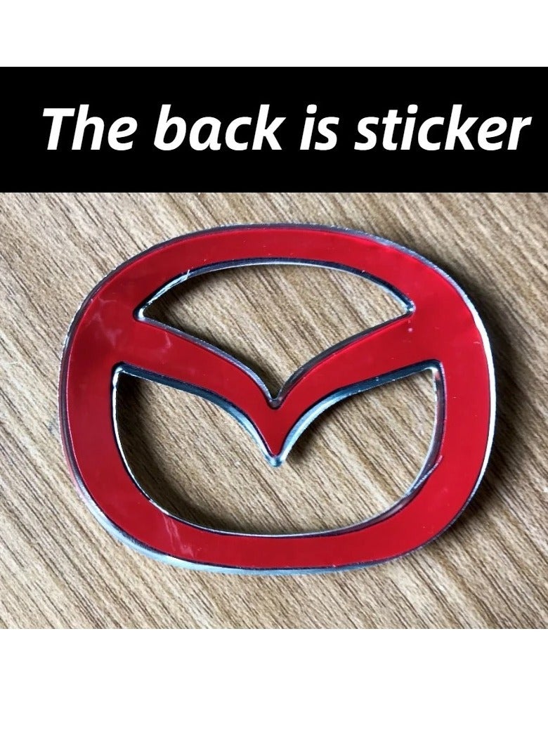 AS SEEN ON TV Car Steering Wheel Sticker, Wear Resistant Car Emblem Badge Decal, Car Lettering Badge Emblem Sticker, Car Steering Wheel Badge, (1pc, Black) - Image 2