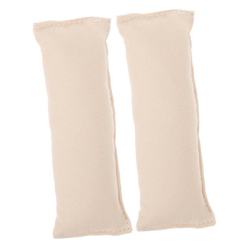 2Pcs Creamy Cotton Computer Elbow Mat Pad Wrist Rest For Office Desk Accessories - Image 2