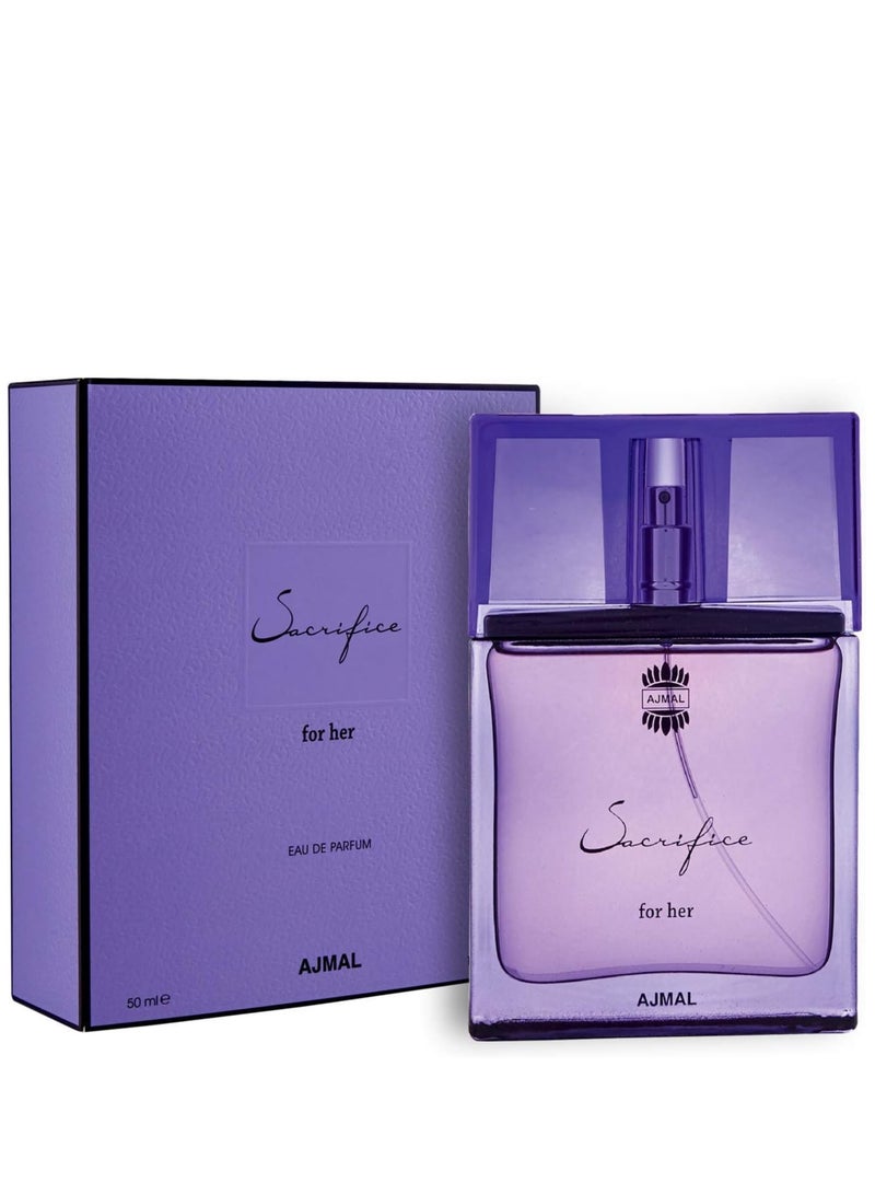 هدايا العطور اجمل عطر بلو او دي بارفان اكواتيك وودي 90 مل للرجال وساكريفايس فور هير او دي بارفان برائحة الزهور والمسك 50 مل للنساء - Image 3