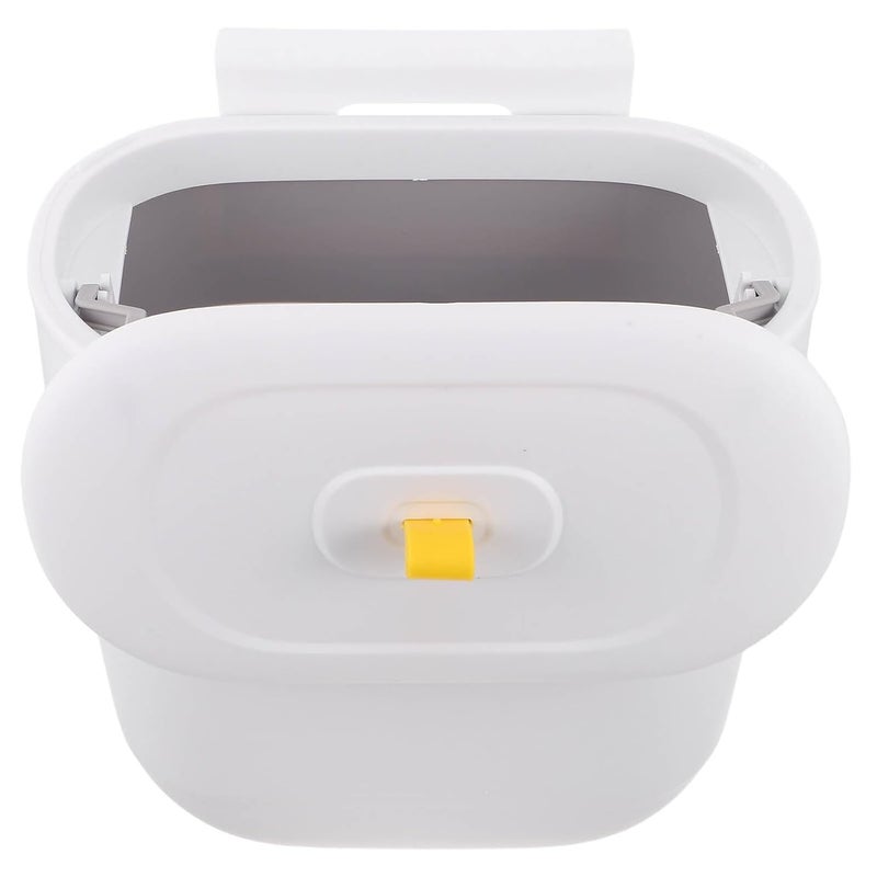 Garneck Wall Mounted Kitchen Trash Can with Lid Large Hanging Waste Bin for Cabinet Door Food Waste Storage Home Kitchen Compost Bin - Image 1