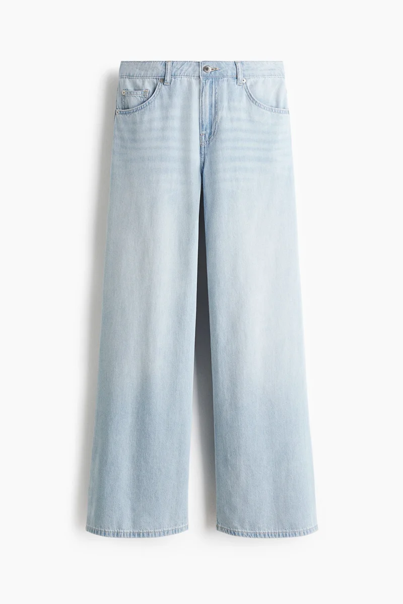 H&M Wide Regular Waist Jeans