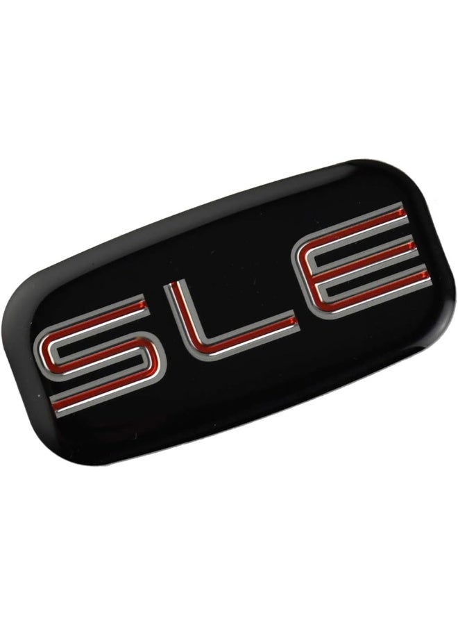 CDD 2x SLE Emblems 3D Nameplate Sticker Replacement for GMC Chevrolet Sierra Suburban Yukon 1500 2500 3500 - Image 2