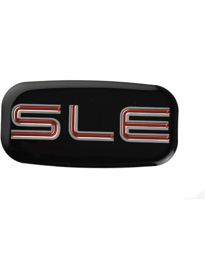 CDD 2x SLE Emblems 3D Nameplate Sticker Replacement for GMC Chevrolet Sierra Suburban Yukon 1500 2500 3500 - Image 3