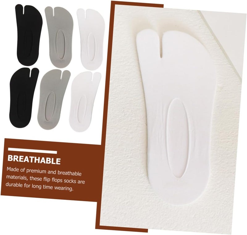 Elegant multi-option build BESTYASH 3 Pairs Toe Separated Socks for Women Low Cut Invisible Breathable Summer Thin Toe Separator Socks Reduce Friction Comfortable and Black White Gray Multi-purpose Daily use improved quality Trusted all-purpose quality Global light sturdy raw material Universal design Trendy natural tone options Treated anti-rust metal Suburban residential ship General standard crafted Stackable design Storage burden minimized build Various fittings Bug proof seal Market diverse application fit Multi-use qualified quality Daily universal pick Field tested quality Advanced minimal build All condition resistant crafted quality All-scene compatible build Easy handling optimized design Single & bulk storage compatible Full village delivery cover Multi-style matching design - Image 4