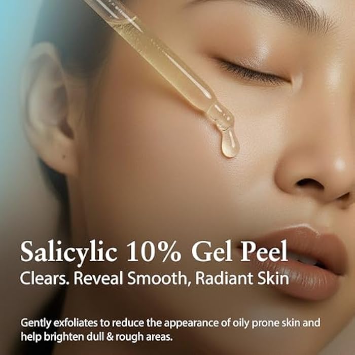 PERFECT IMAGE Salicylic 10% Gel Peel, Breakout and Pore Minimizer and Cleanser, 15-30 Full Facial Chemical Peels, 1 fl oz. e, 30 mL – Perfect Image - Image 2