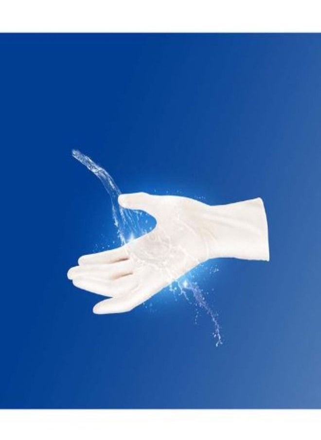 Vileda Latex Gloves 80+20 M/L Size  - Image 2