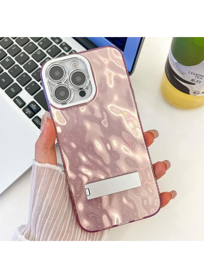 زبون جراب لهاتف iPhone 13 Pro Max مطلي بطبقة لامعة ومتين من مادة TPU مع غشاء عدسة - Image 1