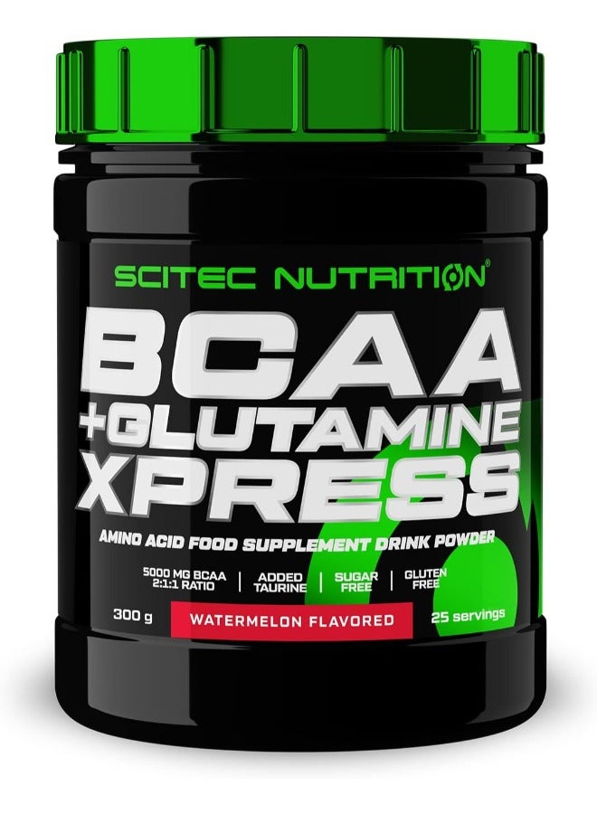 سيتيك نيوتريشن سايتك نيوتريشن BCAA + مكمل جلوتامين إكسبريس (بطيخ، 300 جم) - Image 1