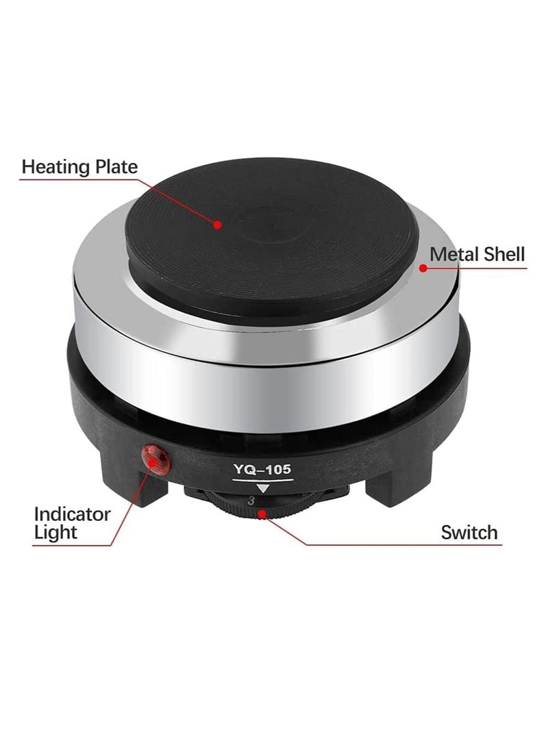 DubaiGallery 220V 500W Electric Mini Stove Hot Plate Multifunction Cooking Plate Coffee Heater Home Appliance - Image 2