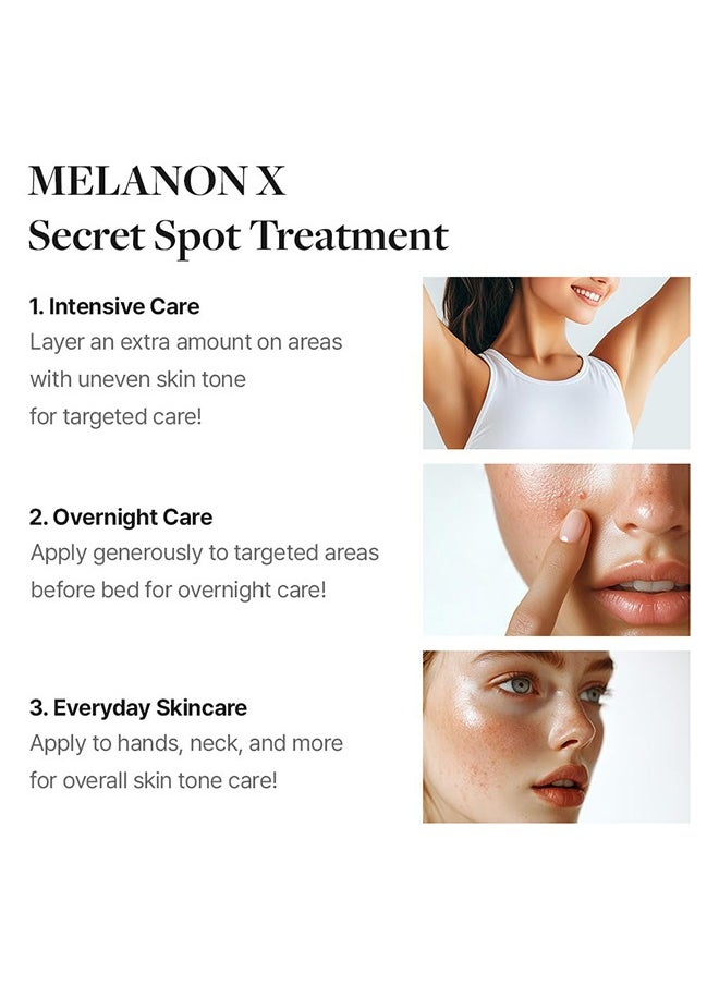 MEDIPEEL - Melanon X Cream, Dark Spot & Blemish Care Cream, Skin Evenness Support, Spot Appearance Improvement Cream, Anti Aging and Skin Lightening, 30ml - Image 1
